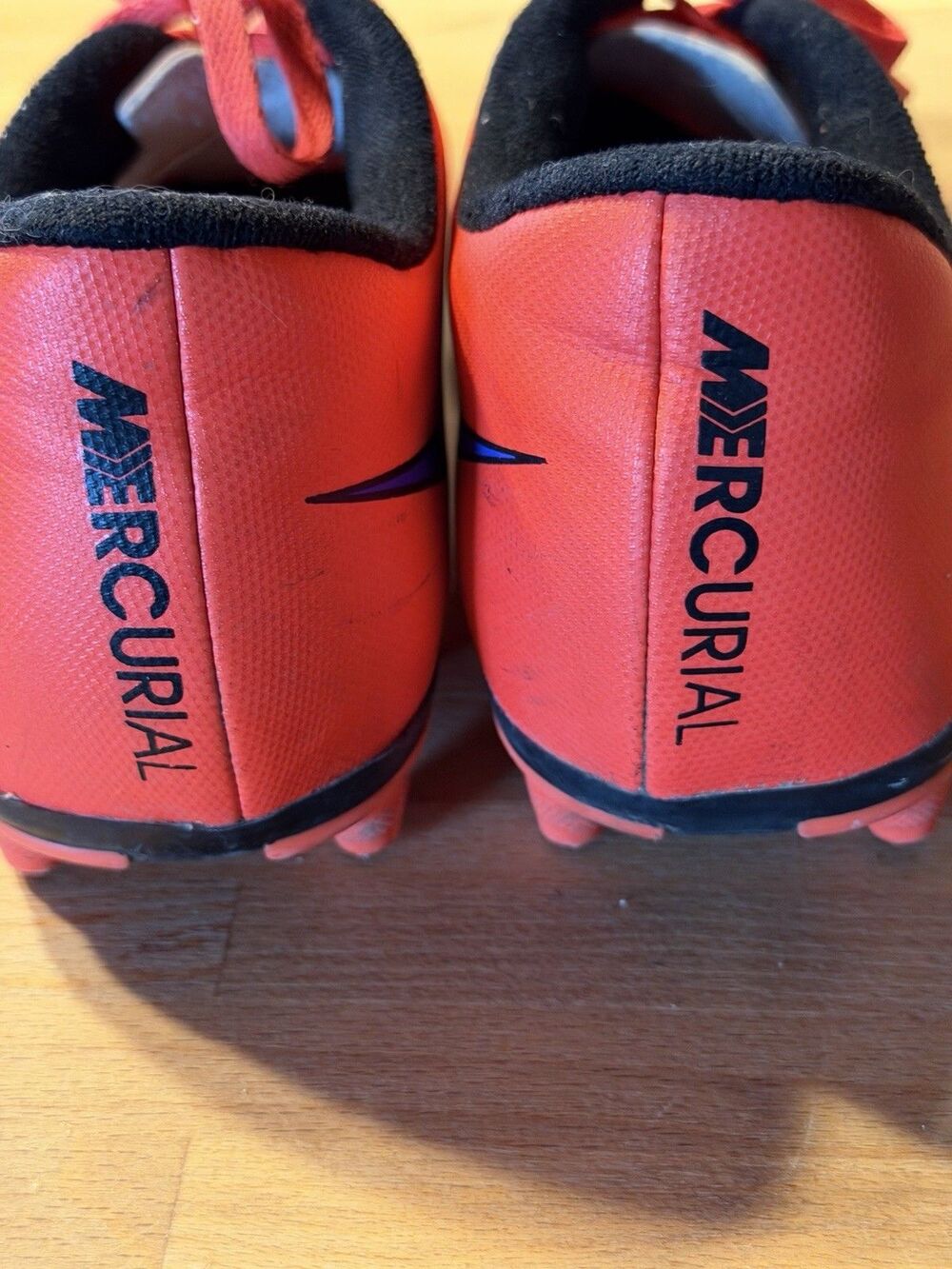 Nike Mercurial Men 8.5 Soccer Shoes Crimson-Violet-Black 2014 - Picture 9 of 9